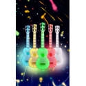 UKELELE SOPRANO LED 10 COLORS