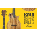 UKELELE TENOR KALA REVELATOR® NIGHT OWL MANGO