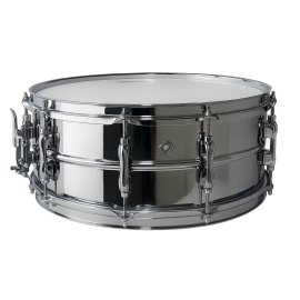 CAJA JINBAO 14" x 5.5" DE ACERO CROMADO