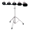 JUEGO DE 5 CENCERROS JINBAO METAL CON SOPORTE
