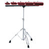 JUEGO DE 5 CENCERROS JINBAO METAL ROJOS