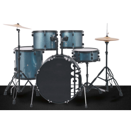 BATERÍA JINBAO BOMBO DE 22" AZUL