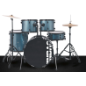 BATERÍA JINBAO BOMBO DE 22" AZUL