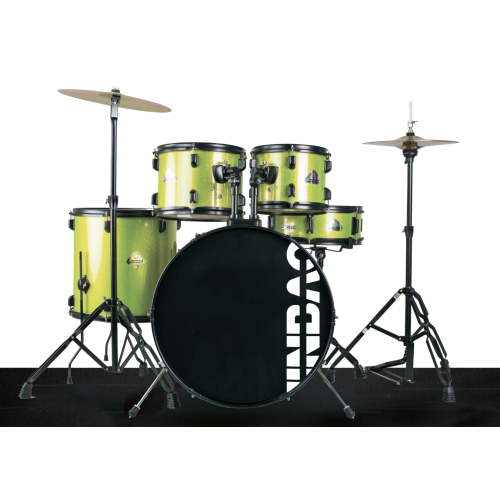 BATERÍA JINBAO BOMBO DE 22" VERDE