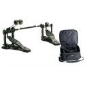PEDAL DOBLE DE BOMBO JINBAO CON FUNDA