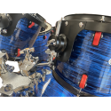 BATERÍA JINBAO BOMBO 22" AZUL