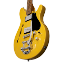GUITARRA ELÉCTRICA SEMI HOLLOW VALENTINE JV60 HS RM/M  BIGSBY TREM - Butterscotch