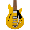 GUITARRA ELÉCTRICA SEMI HOLLOW VALENTINE JV60 HS RM/M  BIGSBY TREM - Butterscotch