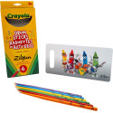 BAQUETAS ZILDJIAN ZKIDS CRAYOLA - Pack 6 unidades / Colores