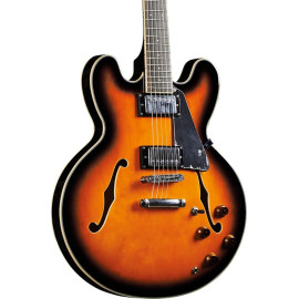 GUITARRA ELÉCTRICA EKO HOLLOWBODY DOUBLE CUT - SUNBURST