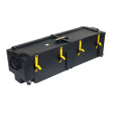 ESTUCHE HARDCASE HERRAJES - 145,8*40,2*40,2 cm - (CON RUEDAS)