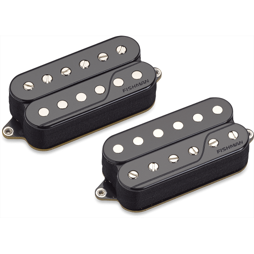 SET 2 PASTILLAS HUMBUCKER FISHAMN FLUENCE OPEN CORE - NEGRO