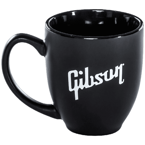 TAZA GIBSON NEGRA 14 oz.