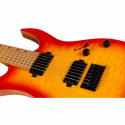 Guitarra Eléctrica Spira 7 Cuerdas S507-QFB Fireburst