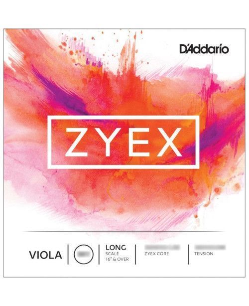 Cuerda viola D'Addario Zyex DZ413LL 3ª Sol Long Light