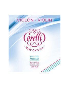 Set de cuerdas violín Corelli Crystal Bola Medium 1/2