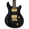 GUIT ELECTR Q7 BLK (GOLD.H)