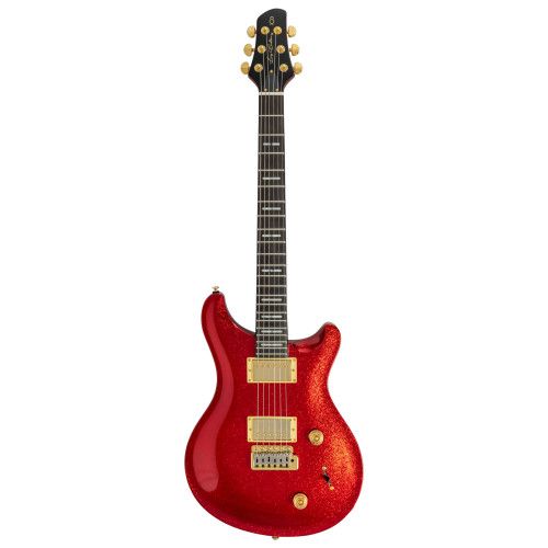 GUIT ELECTR Q7 RED SP. (GOLD.H