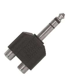 ADAPTADOR ABS 2 RCA H./JACK ST