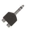 ADAPTADOR ABS 2 RCA H./JACK ST