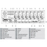 MATRIZ CONTROLADORA MX-880 8X8
