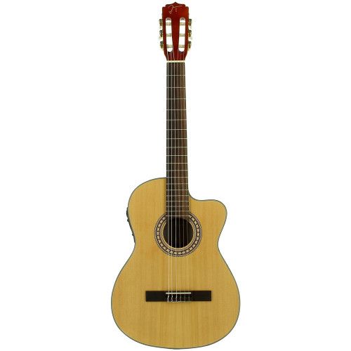 GUITARRA CLAS CUT ELECT QGC-20