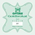 Set de cuerdas violín Optima Goldbrokat 1000 4/4 Medium 4/4
