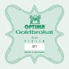 Set de cuerdas violín Optima Goldbrokat 1000 4/4 Medium 4/4
