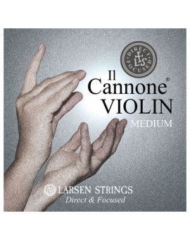 Juego de cuerdas violín Larsen Il Cannone Direct & Focused Medium. Oferta lanzamiento + Mi 028 4/4