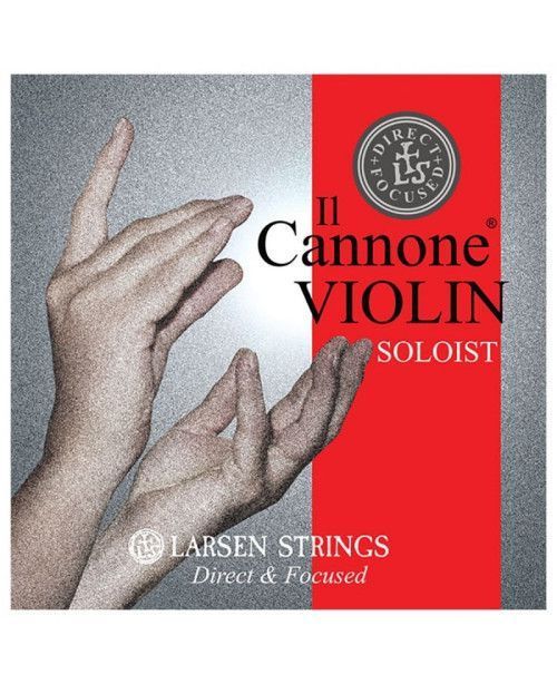Juego de cuerdas violín Larsen Il Cannone Direct & Focused Soloist. Oferta lanzamiento + Mi 028 4/4