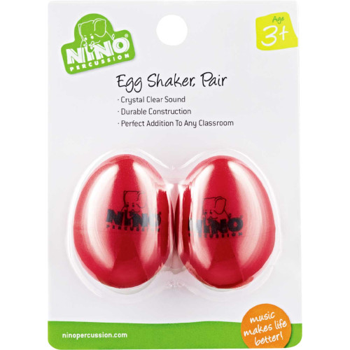 EGG SHAKER ROJO NINO540R-2