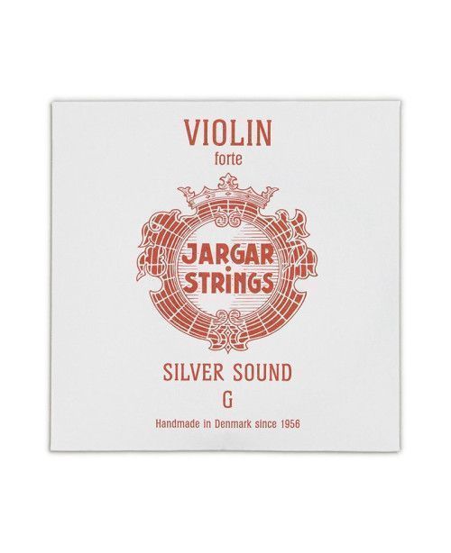 "Cuerda violín Jargar Silver Sound 4ª Sol plata Forte"