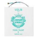 Cuerda violín Jargar ""Young Talent"" 3ª Re Bola Medium 1/4