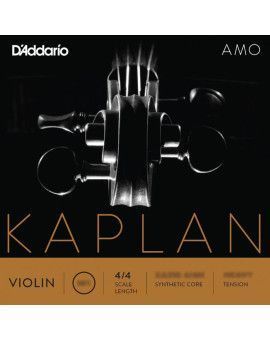 Cuerda violín D'Addario Kaplan Amo KA313 3ª Re Light 4/4