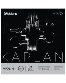 Cuerda violín D'Addario Kaplan Vivo KV312 2ª La Medium 4/4