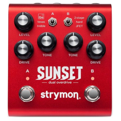 PEDAL SUNSET DUAL OVERDRIVE