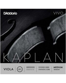 Cuerda viola D'Addario Kaplan Vivo KV412 2ª Re Long, Medium