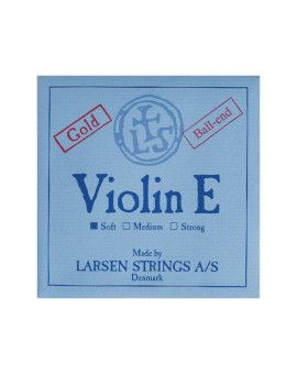 Cuerda violín Larsen 1ª Mi Bola oro Soft 4/4