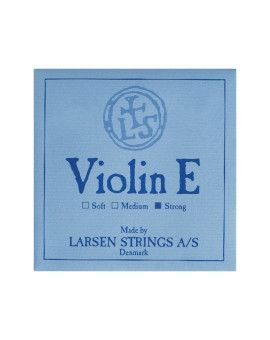 Cuerda violín Larsen 1ª Mi lazo Strong 4/4