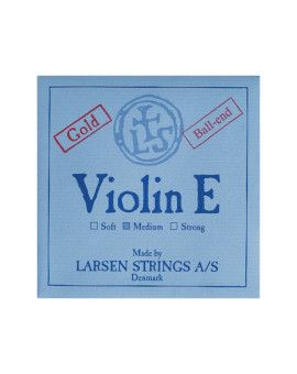 Cuerda violín Larsen 1ª Mi Bola oro Medium 4/4