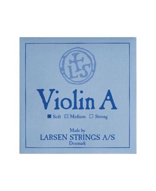 "Cuerda violín Larsen 2ª La aluminio sobre azul Soft"