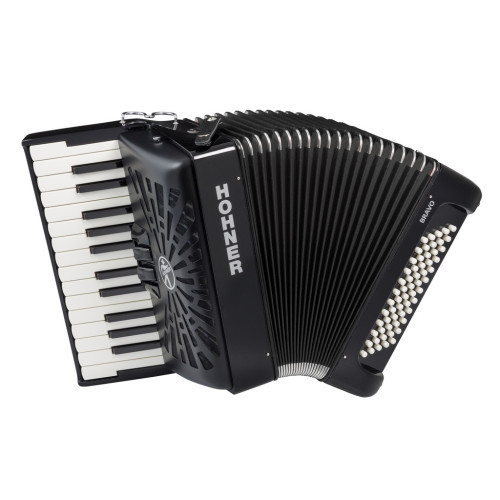 ACORDEON BRAVO II 60 NEGRO A16