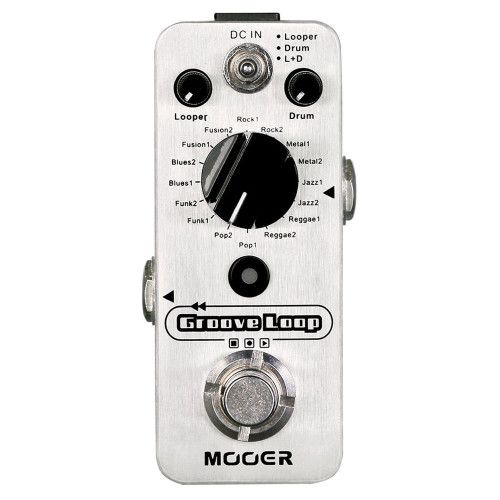PEDAL GROOVE LOOP LOOPER Y DRU