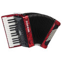 ACORDEON BRAVO II 48 ROJO A165