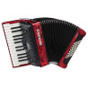 ACORDEON BRAVO II 48 ROJO A165