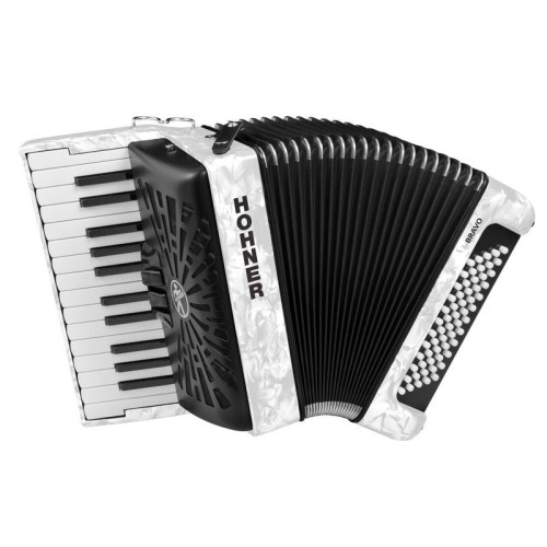 ACORDEON BRAVO II 60 BLANCO A1