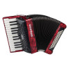 ACORDEON BRAVO II 60 ROJO A169