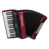 ACORDEON BRAVO III 72 ROJO A16