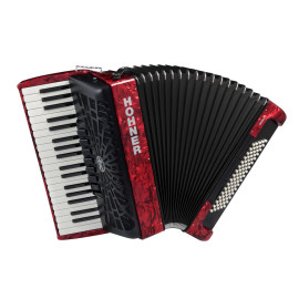 ACORDEON BRAVO III 80 ROJO A16
