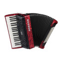 ACORDEON BRAVO III 96 ROJO A16